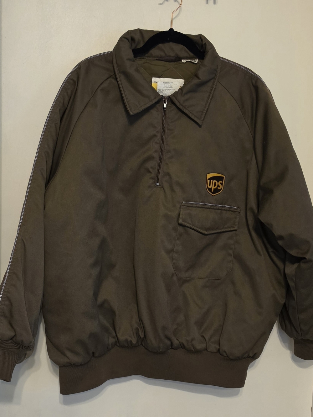 UPS ¼ Zip Pullover Jacket